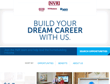 Tablet Screenshot of nvrcareers.com